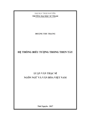 Hệ Thống Biểu Tượng Trong Then Tày: Nghiên Cứu Văn Hóa 