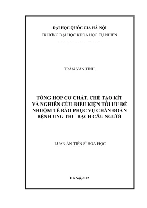 Nghiên Cứu Tổng Hợp và Ứng Dụng Kit Nhuộm Tế Bào Bạch