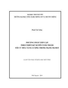 Tối Ưu Hóa Năng Lượng Trong Mạng MANET: Phương Pháp