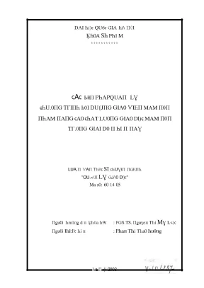 Tối Ưu Hóa Dữ Liệu và Quản Lý Thông Tin