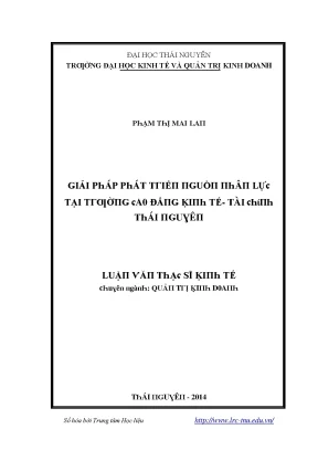 Nghiên cứu phát triển kinh tế tại Trường Đại học Kinh tế