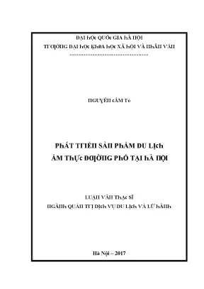 Khám Phá Ẩm Thực Hà Nội: Những Địa Điểm Du Lịch Không