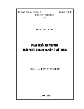 Phát Triển Thị Trường Trái Phiếu Doanh Nghiệp Tại Việt Nam