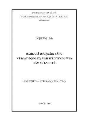 Tâm Lý Học Xã Hội: Nghiên Cứu Tại Đại Học Quốc Gia Hà Nội