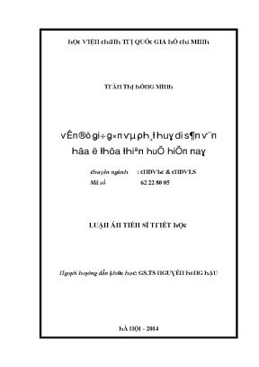 Nghiên Cứu Về Di Sản Văn Hóa Tại Thừa Thiên Huế