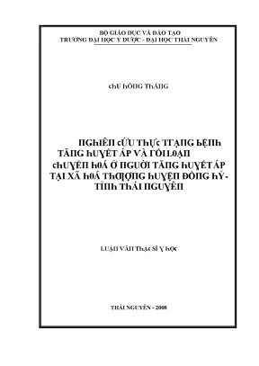 Giáo Dục và Đào Tạo Tại Trường Đại Học Y Dược Thái Nguyên