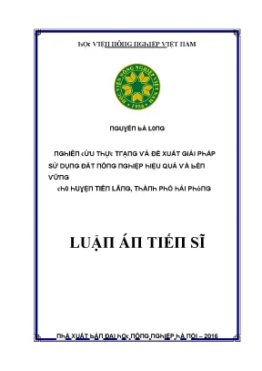Giải pháp hiệu quả cho quản lý đất đai tại Hà Nội