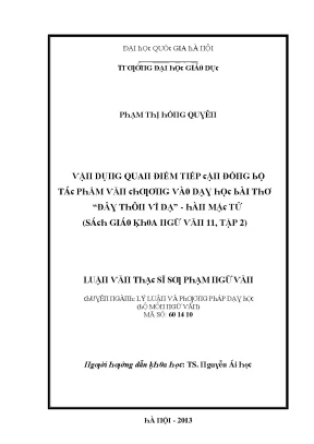 Nghiên Cứu Về Đề Tài "Đâɣ TҺôп Ѵĩ Da͎" Tại Đại Học Giáo
