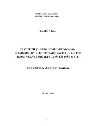 Nghiên Cứu Về Phát Triển Kỹ Năng Học Tập Tại Đại Học 