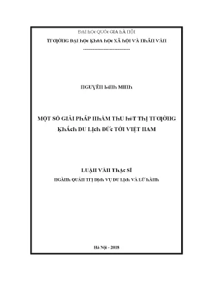 Giải pháp phát triển du lịch tại Việt Nam