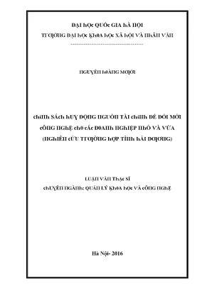 Đổi mới hệ thống giáo dục đại học tại Hà Nội