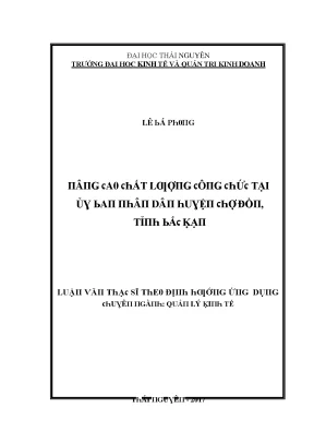Quản Lý Kinh Tế Tại Trường Đại Học Kinh Tế Và Quản Trị