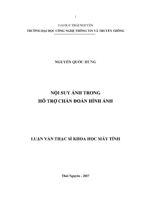Nội Suy Ảnh Hỗ Trợ Chẩn Đoán Hình Ảnh: Nghiên Cứu Tại