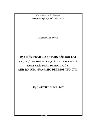 Địa chất và môi trường: Giải pháp bảo vệ tài nguyên nước 