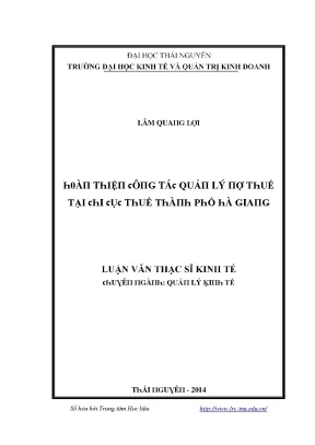 Quản lý thuế tại Hà Giang: Lâm Quang Lợi và những lợi ích