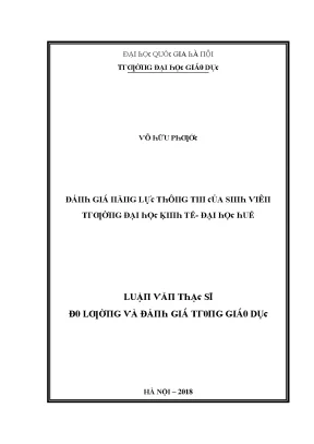 Đại học Quốc gia Hà Nội: Đánh giá chất lượng đào tạo 2018