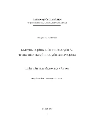 Khám Phá Khuynh Hướng Hiện Thực Huyền Ảo Trong Tiểu