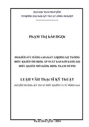 Kỹ Thuật Điều Khiển Hệ Thống Địa Chất Bằng Áp Suất Hơi