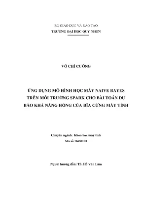 Ứng Dụng Mô Hình Naïve Bayes Trên Spark Để Dự Đoán Khả