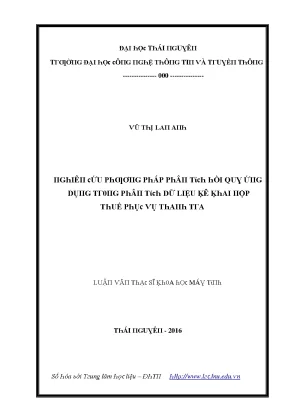 Đại học Thái Nguyên: Nghiên cứu và Phát triển Hệ thống