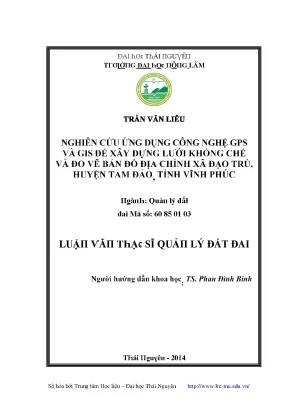 Quản lý đất đai hiệu quả tại Đại học Thái Nguyên