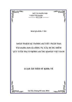 Phân Tích Hệ Thống Tiêu Phí Tài Chính