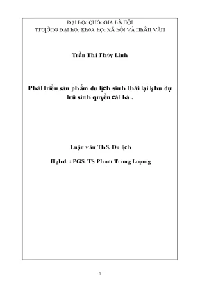 Khám Phá Du Lịch Sinh Thái Tại Hà Nội: Tác Động và Cơ Hội