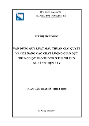 Nâng Cao Chất Lượng Giáo Dục Trung Học Phổ Thông Tại Đà