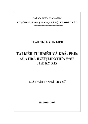 Nghiên Cứu Về Tự Do Tư Tưởng Trong Thế Kỷ XIX