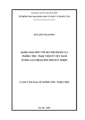 Nghiên Cứu Về Đối Tượng Phát Triển Khoa Học Xã Hội Tại 