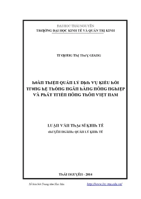 Quản lý kinh tế và hiệu quả trong hệ thống tài chính tại