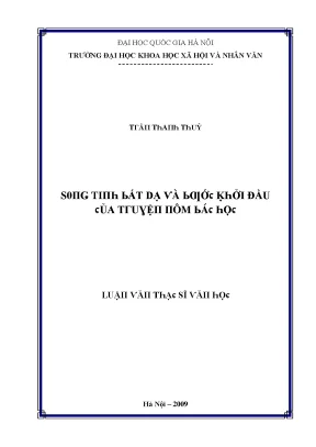 Luận Văn Về Tình Hình Xã Hội và Nhân Văn Tại Đại Học