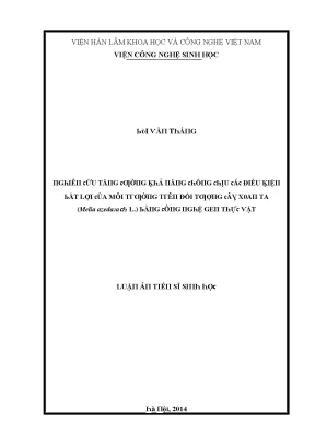 Tác Động Của Biến Đổi Khí Hậu Đến Môi Trường Sinh Thái