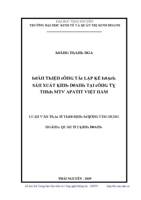 Học Kinh Tế và Quản Trị Kinh Doanh Tại Thái Nguyên