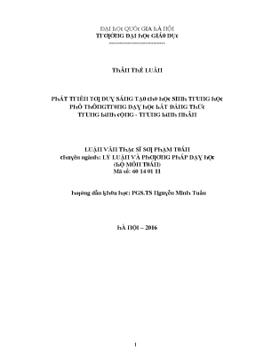 Đại học Giáo dục Hà Nội: Phát triển và Đổi mới trong