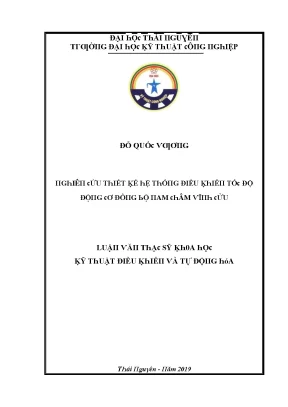 Thiết Kế Hệ Thống Điều Khiển Tự Động Trong Công Nghệ Kỹ 