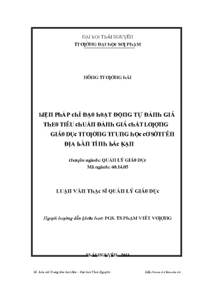 Quản Lý Giá Đất Tự Đánh Giá Hiệu Quả Hoạt Động
