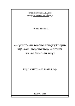 Nghiên Cứu Tâm Lý Học Trẻ Em Tại Đại Học Giáo Dục Hà Nội