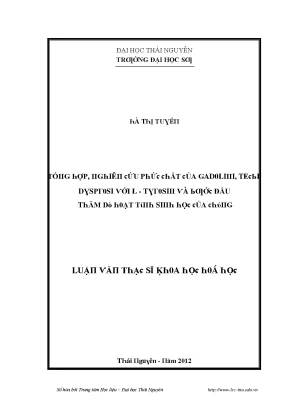 Nghiên cứu về hoạt động sinh học tại Đại học Sư phạm