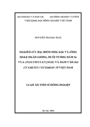 Nghiên cứu về Đặc điểm Sinh học của Bồ Giống và Tác động
