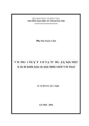 Giáo Dục và Đào Tạo Tại Trường Đại Học Sư Phạm Hà Nội