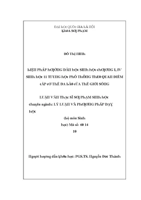 Nghiên cứu về phương pháp giáo dục tại Đại học Giao