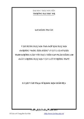 Nghiên Cứu Về Phương Pháp Dạy Học Tại Trường Đại Học Sư