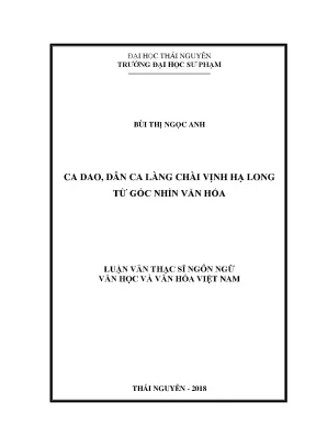Khám Phá Ca Dao, Dân Ca Làng Chài Vịnh Hạ Long Từ Góc