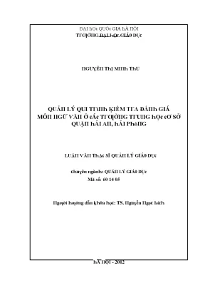 Quản Lý Giá Đất và Kiểm Tra Đánh Giá Tại Hải Phòng