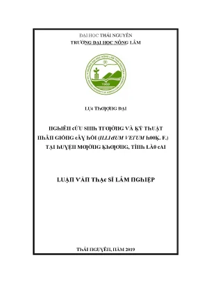 Nghiên Cứu Kỹ Thuật Trồng Cây Tại Trường Đại Học Nông