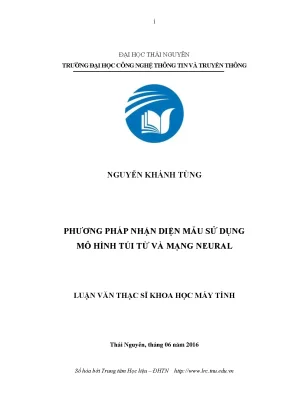 Phương Pháp Nhận Diện Mẫu Bằng Mô Hình Túi Từ và Mạng Neural