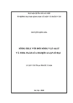 Luận Văn Về Sống Pile Trong Đời Sống Của Người Ai