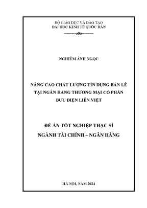 Nâng Cao Chất Lượng Tín Dụng Bán Lẻ Tại Ngân Hàng Thương
