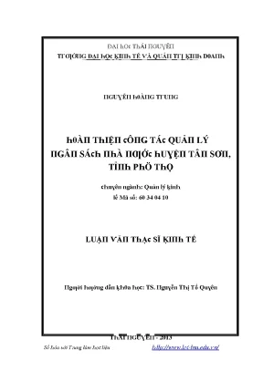 Quản lý kinh tế và tác động của nó đến phát triển bền vững